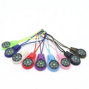 Mini Travel Mountaineering Portable Compass With Lanyard 2