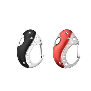 Pocket Knife Bottle Opener With Carabiner 15