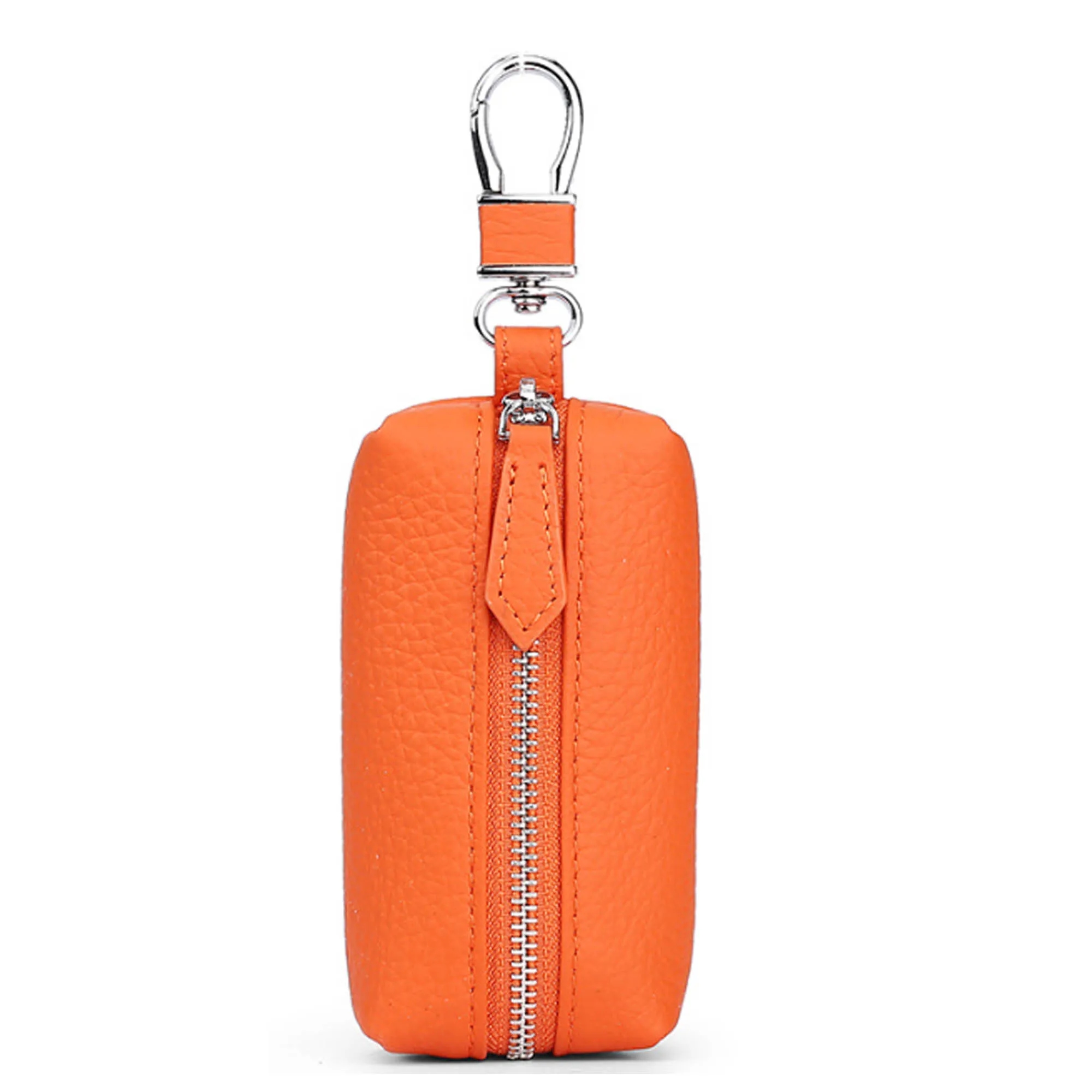 Leather Car Key Holder with Clip 11
