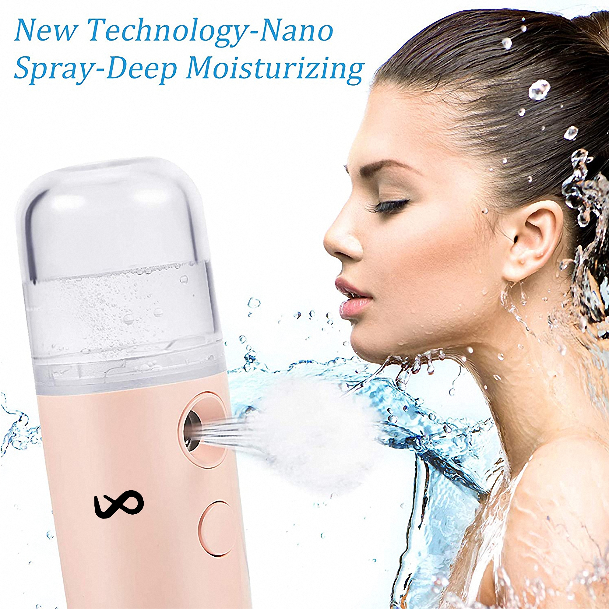 USB Rechargeable Facial Mist Sprayer 4