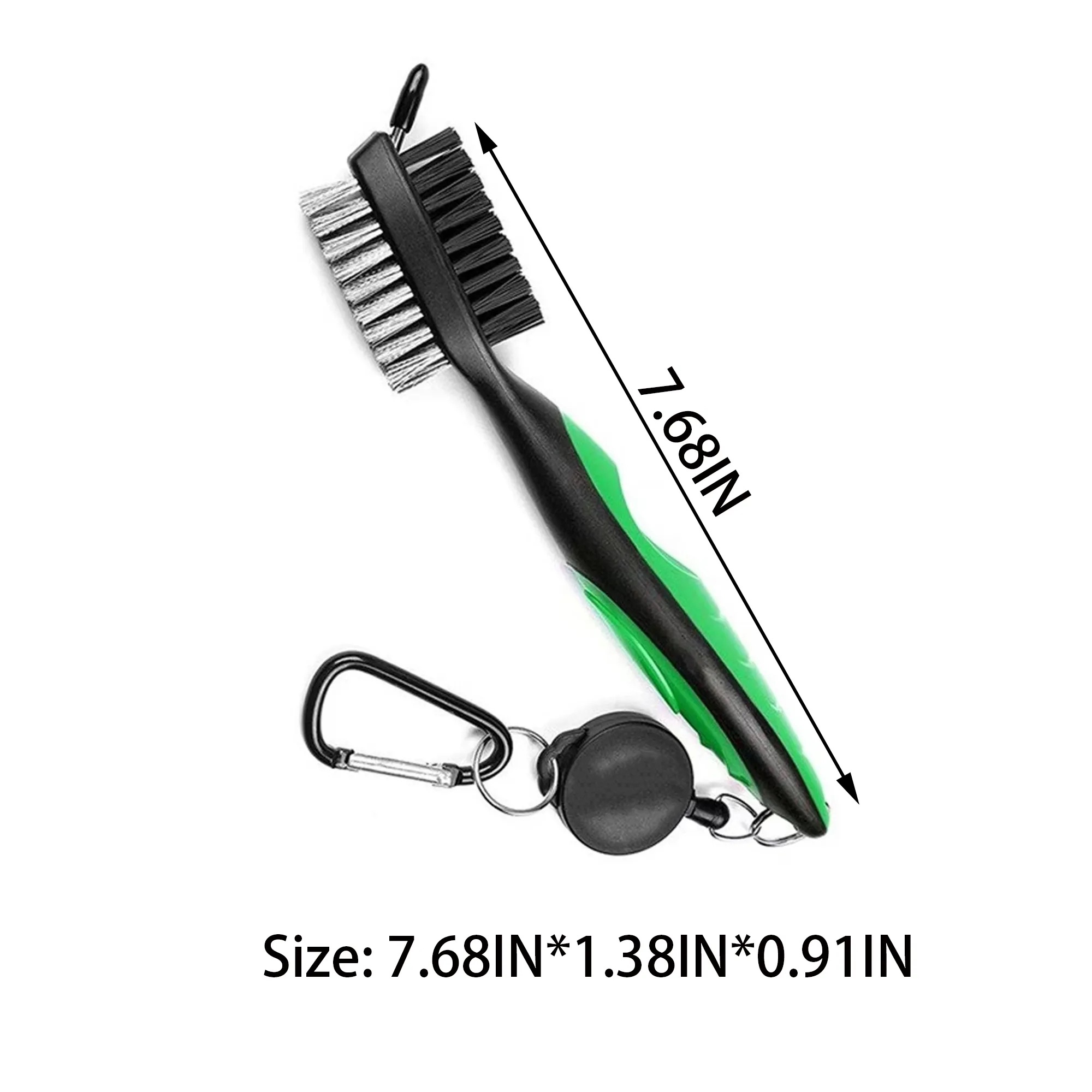 Double-Sided Golf Club Brush With Customizable Logo 1