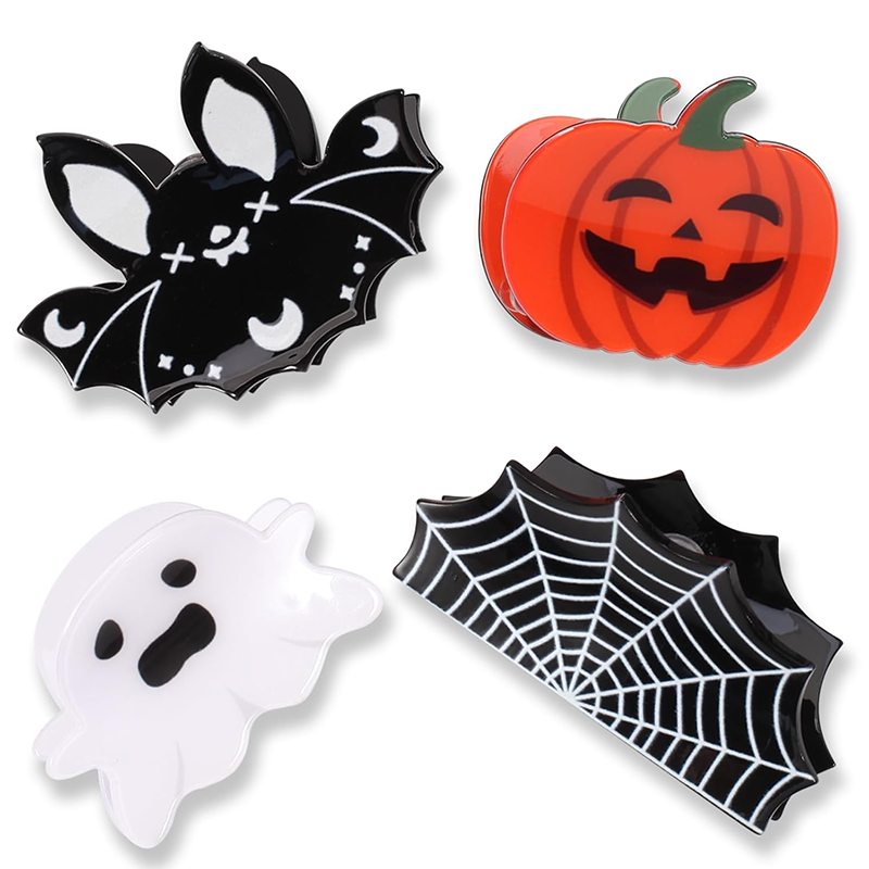 Halloween Hair Claw Clips 6