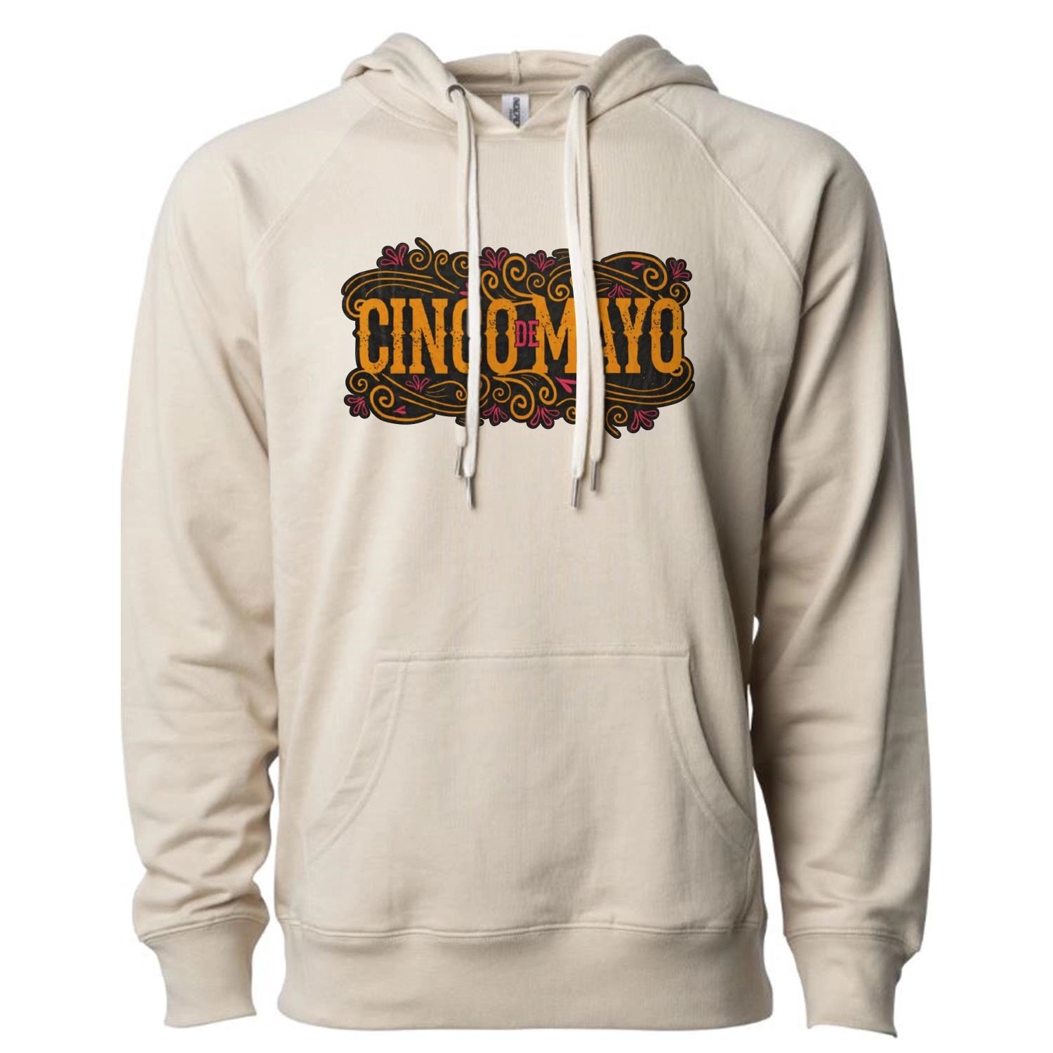 Independent Trading Unisex Lightweight Loopback Terry Crew