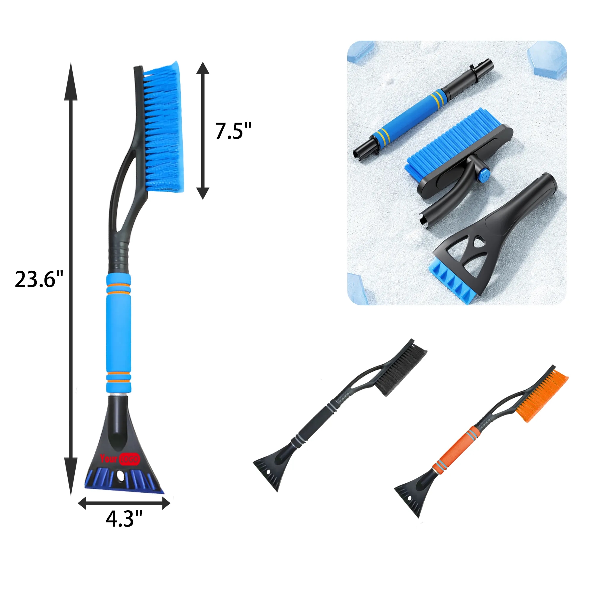 Car Snow And Ice Shovel 3