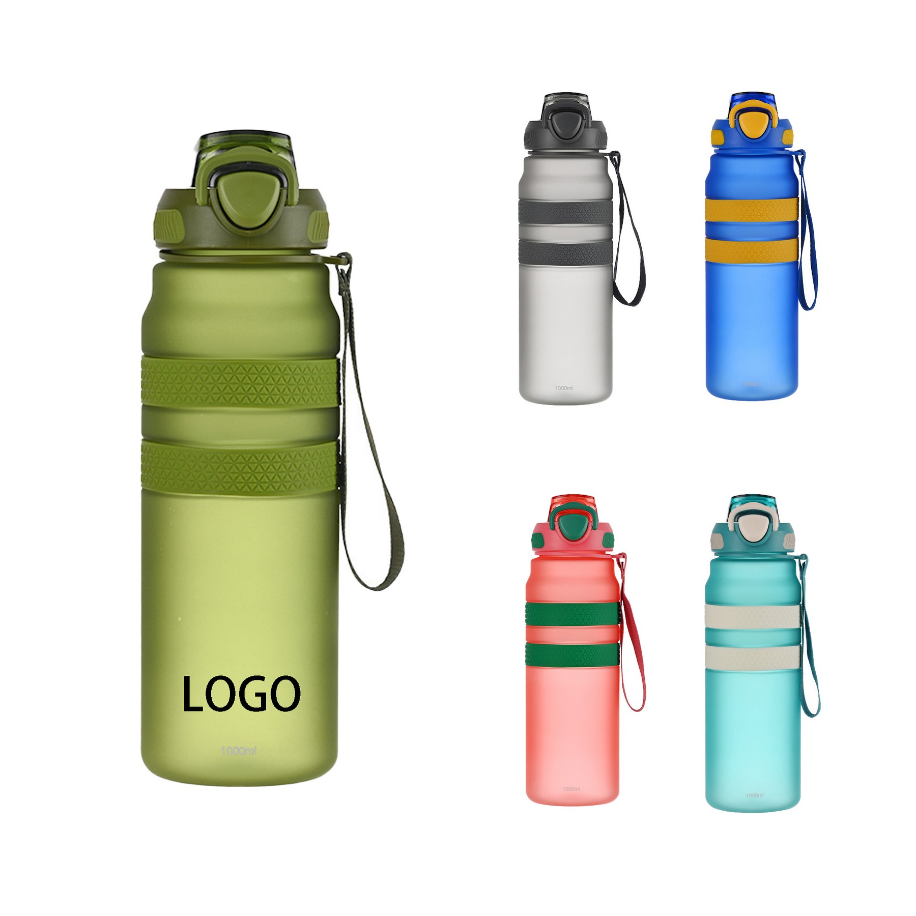 1000Ml Frosted Sports Cup