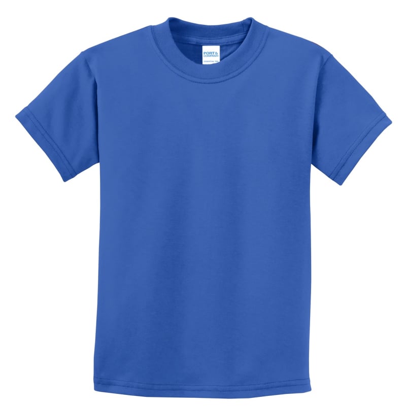 Port & Company Youth Essential Tee. 107