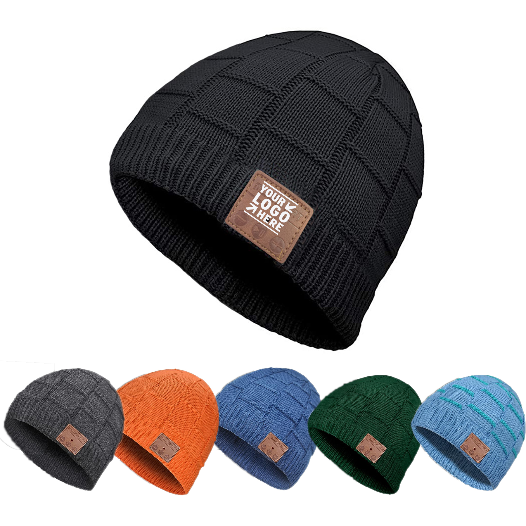 Unique Tech Gift Stocking Stuffer Bluetooth Beanie Headphone Hat 2
