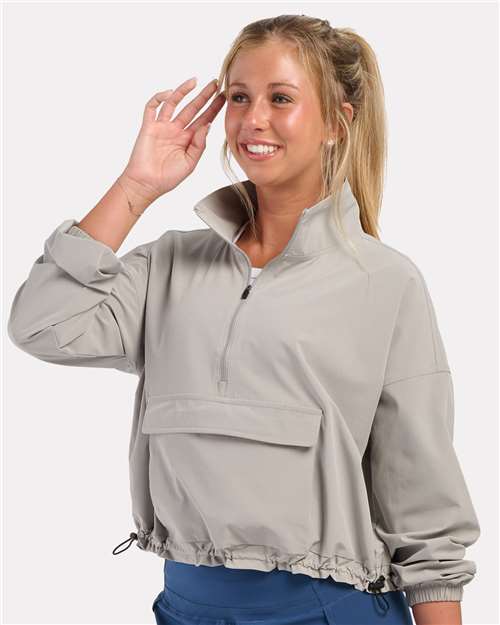 Women's Stretch Woven Quarter-Zip Pullover - BW5204 37