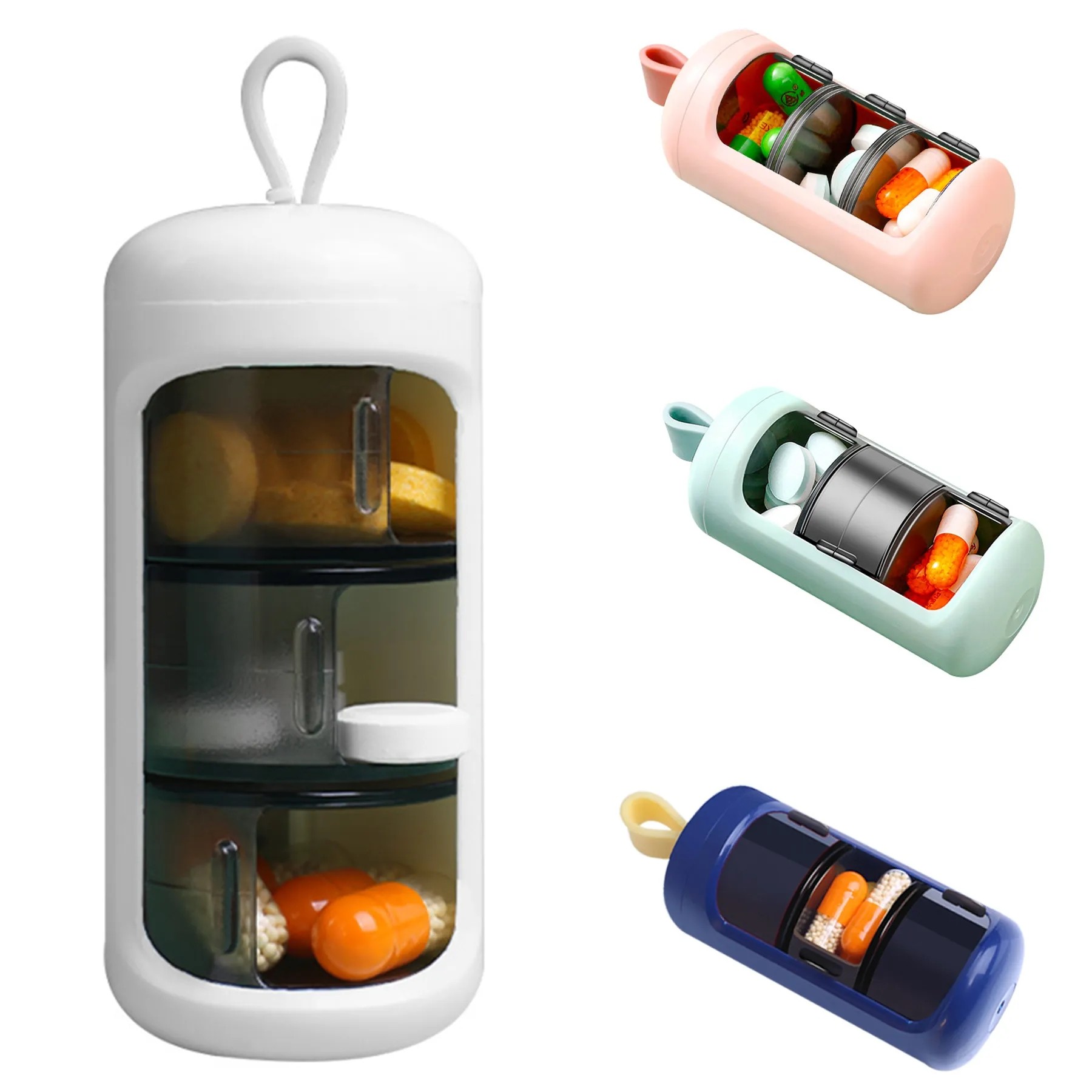 High Capacity Pill Box 3