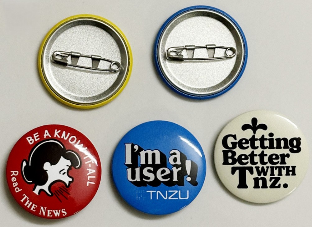 Round Tinplate Badge 2