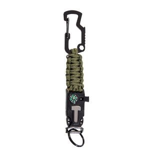 Rope Key Chain With Compass 26
