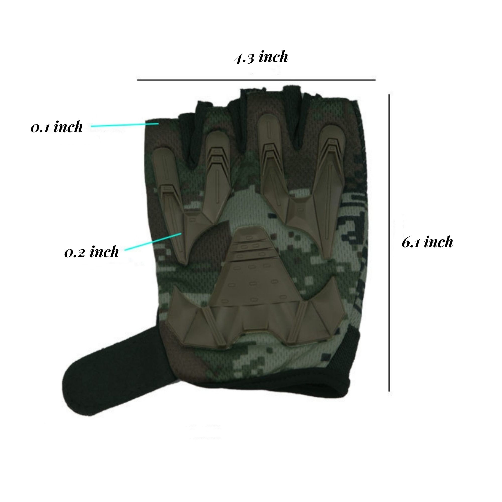 Fingerless Glove For Men 4