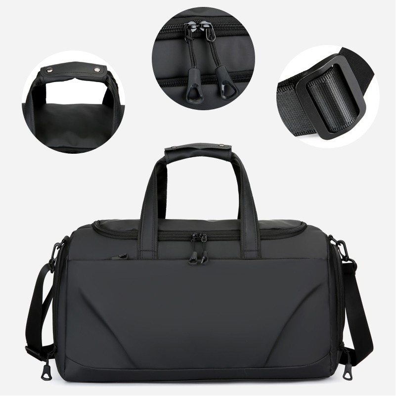 Gym Duffel Bag With Various Text, Large Sports Bag 5