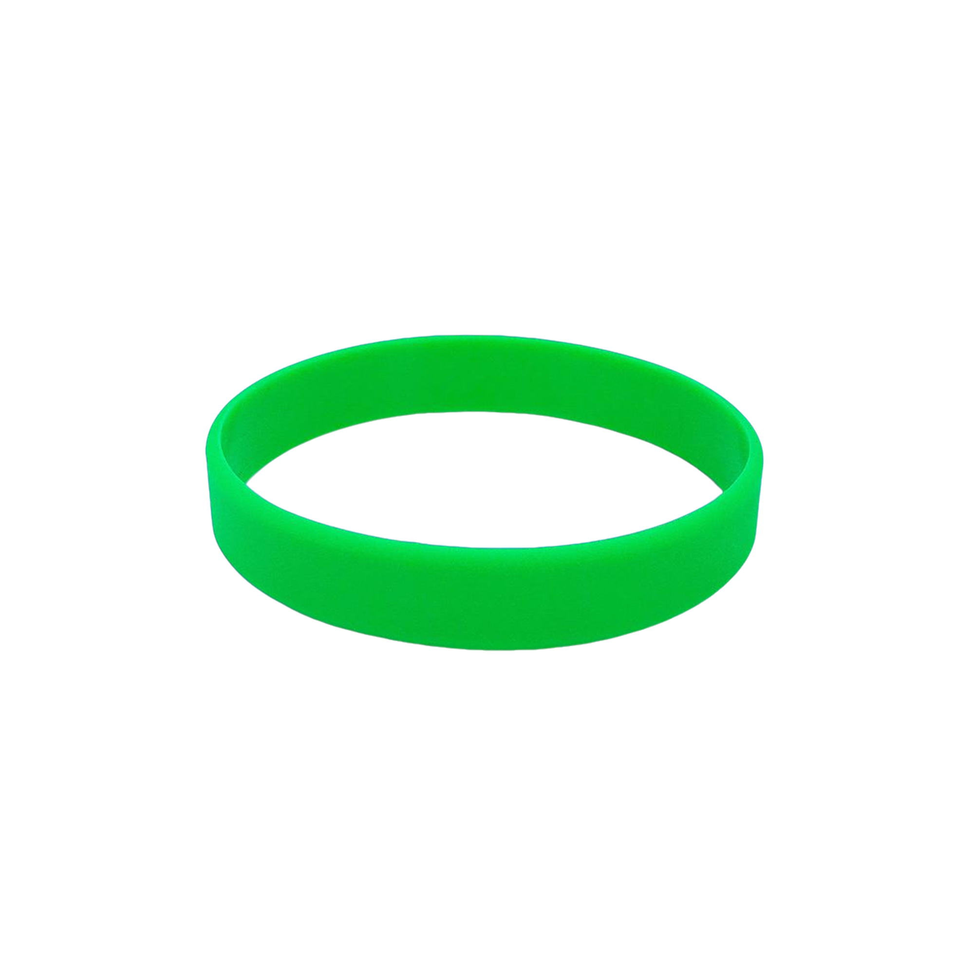 Silicone Wrist Band With Color Fill 8 X 0.5" 11