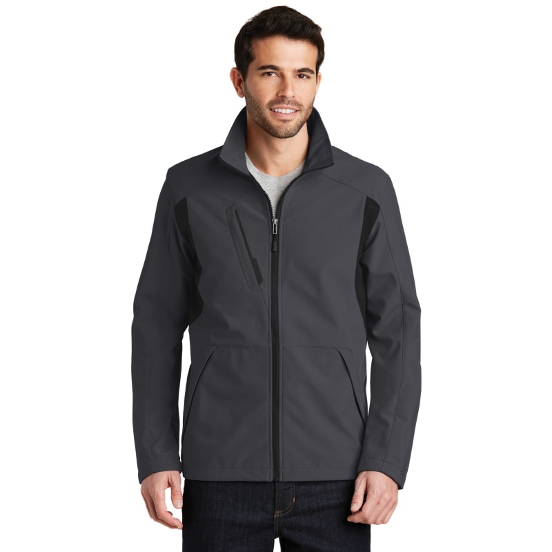 Port Authority Back-Block Soft Shell Jacket. 5