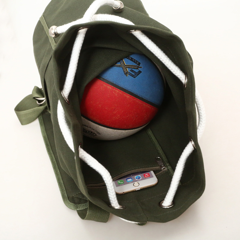 Canvas Drawstring Backpack 1