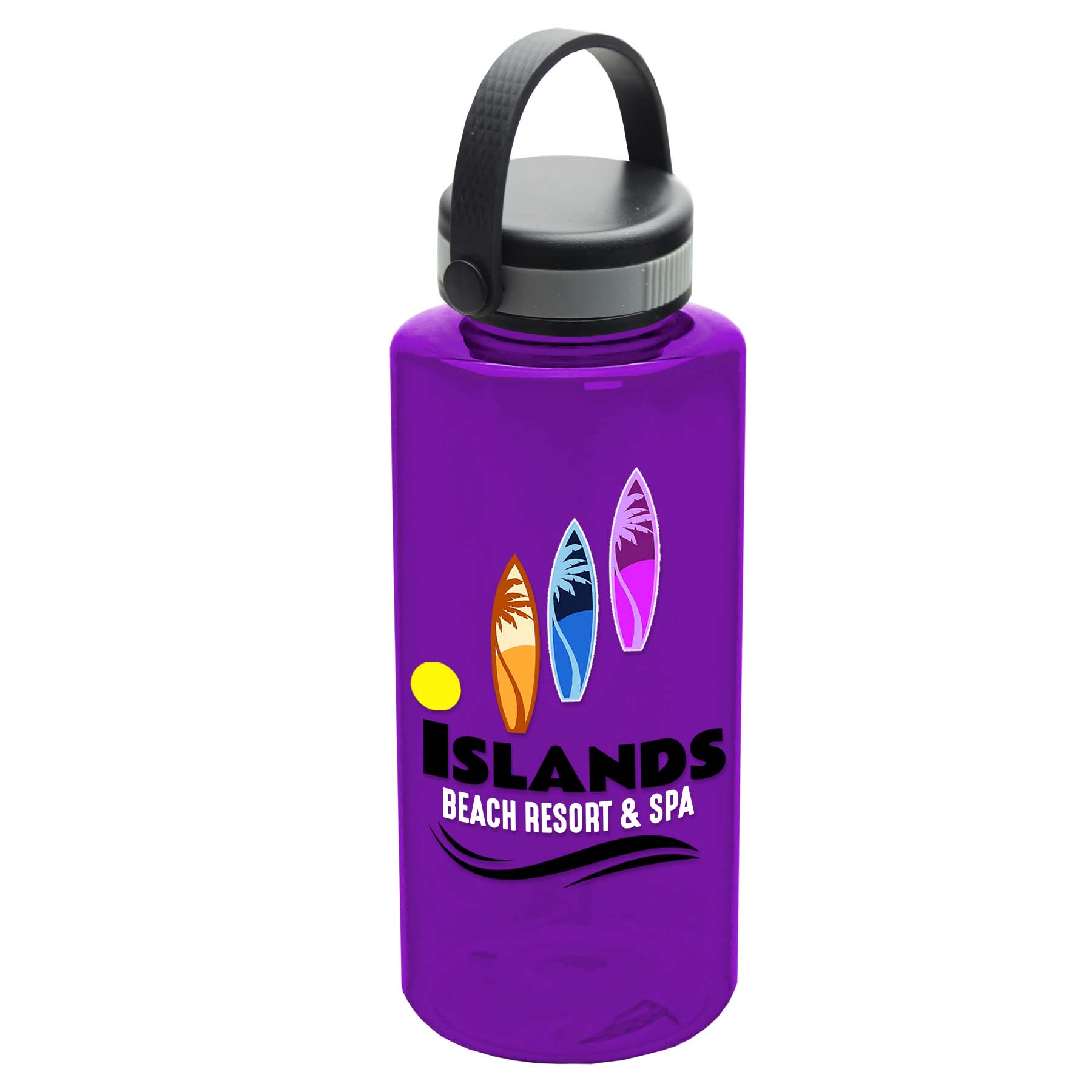 The Mountaineer - 36 oz. Tritan bottle with EZ grip 2
