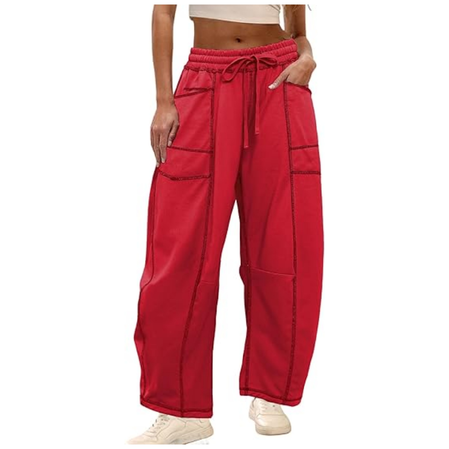 Womens Baggy Barrel Pants 9