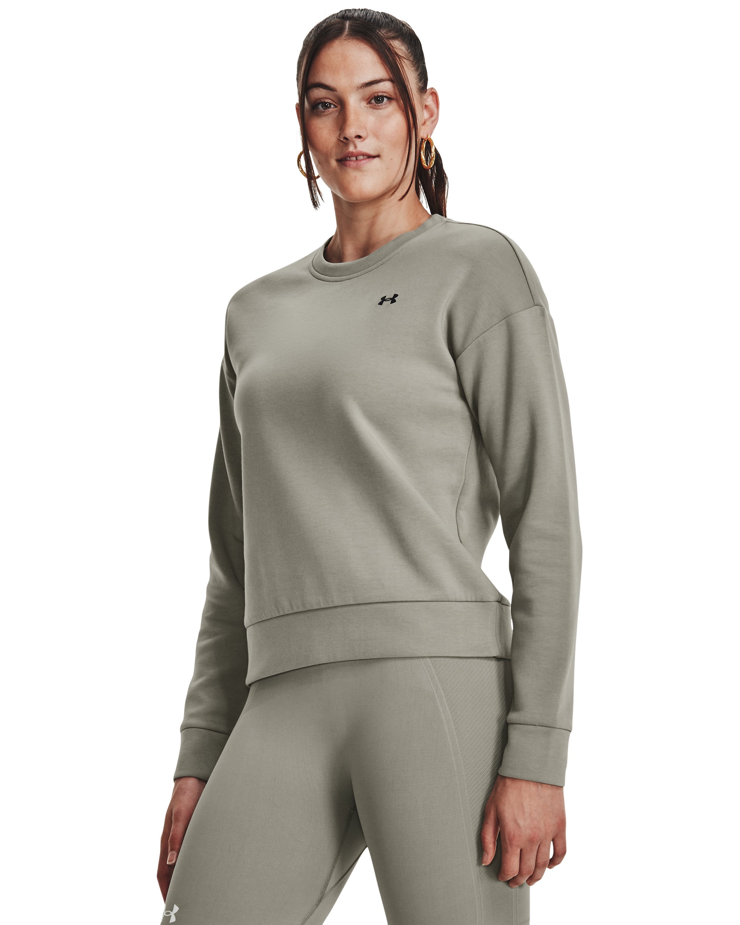 UA Unstoppable Fleece Women's Crew 2