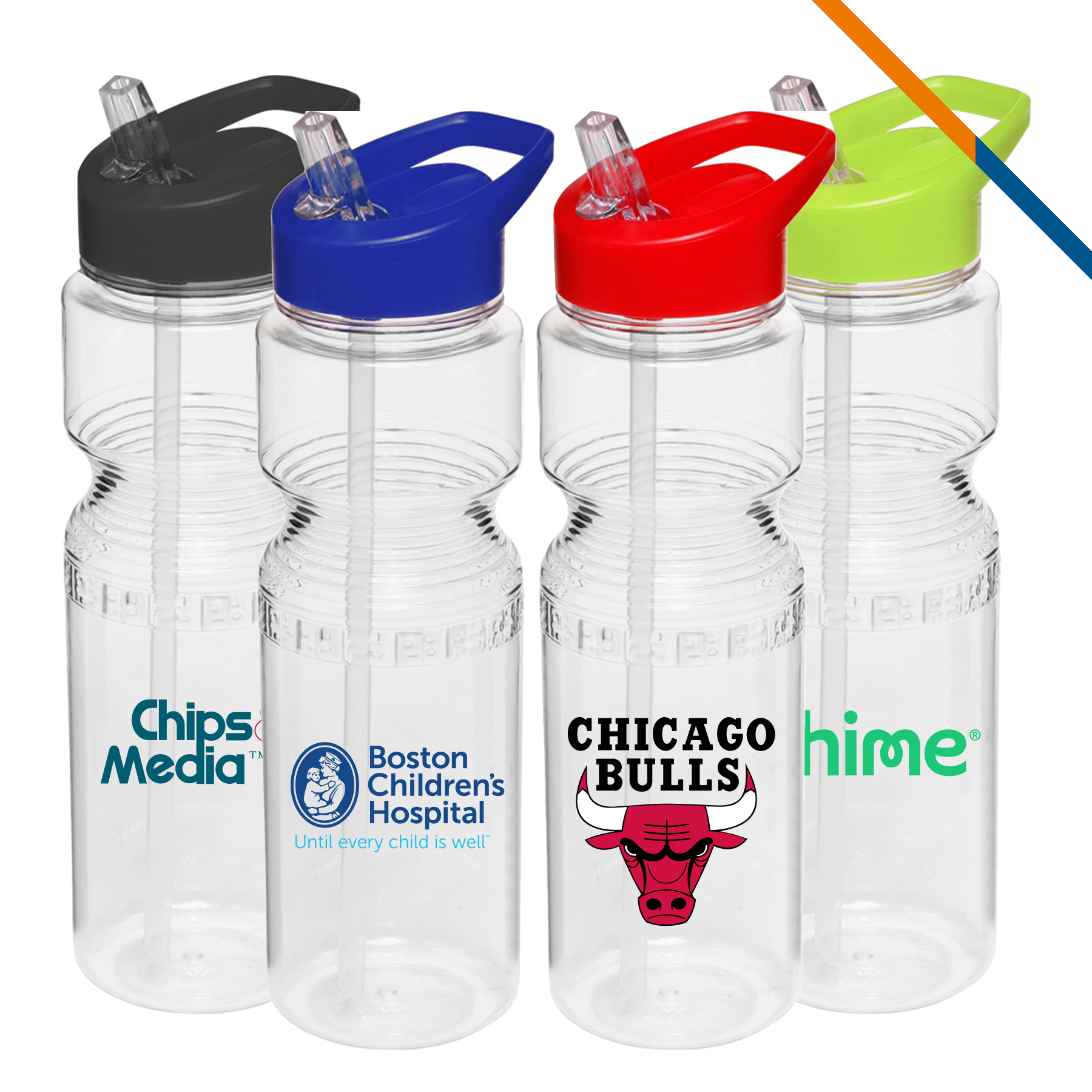 Maia Plastic Sports Bottle - 28 OZ. 3