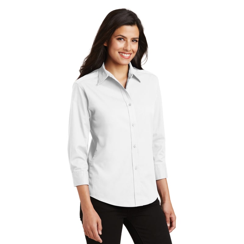 Port Authority Ladies 3/4-Sleeve Easy Care Shirt. 18