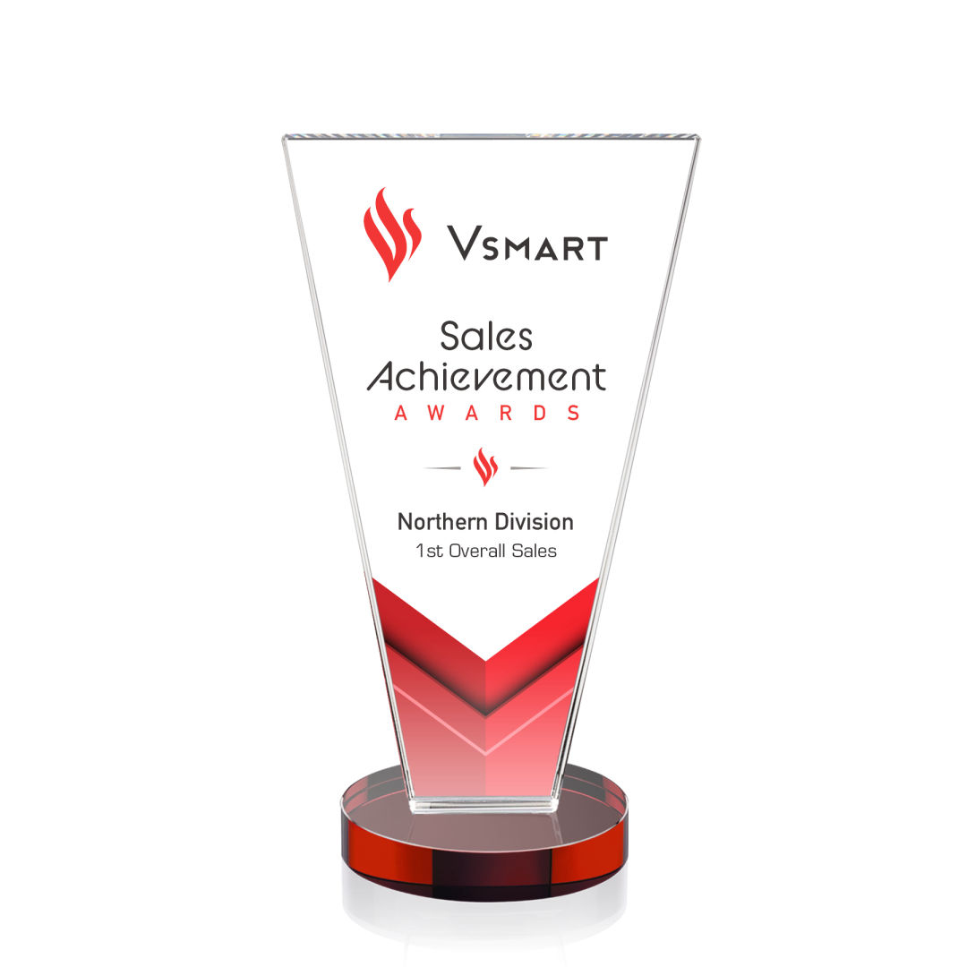 Burney VividPrint™ Award - Red 8