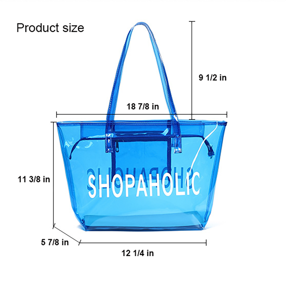 PVC Clear Handbag Plastic Bag 3