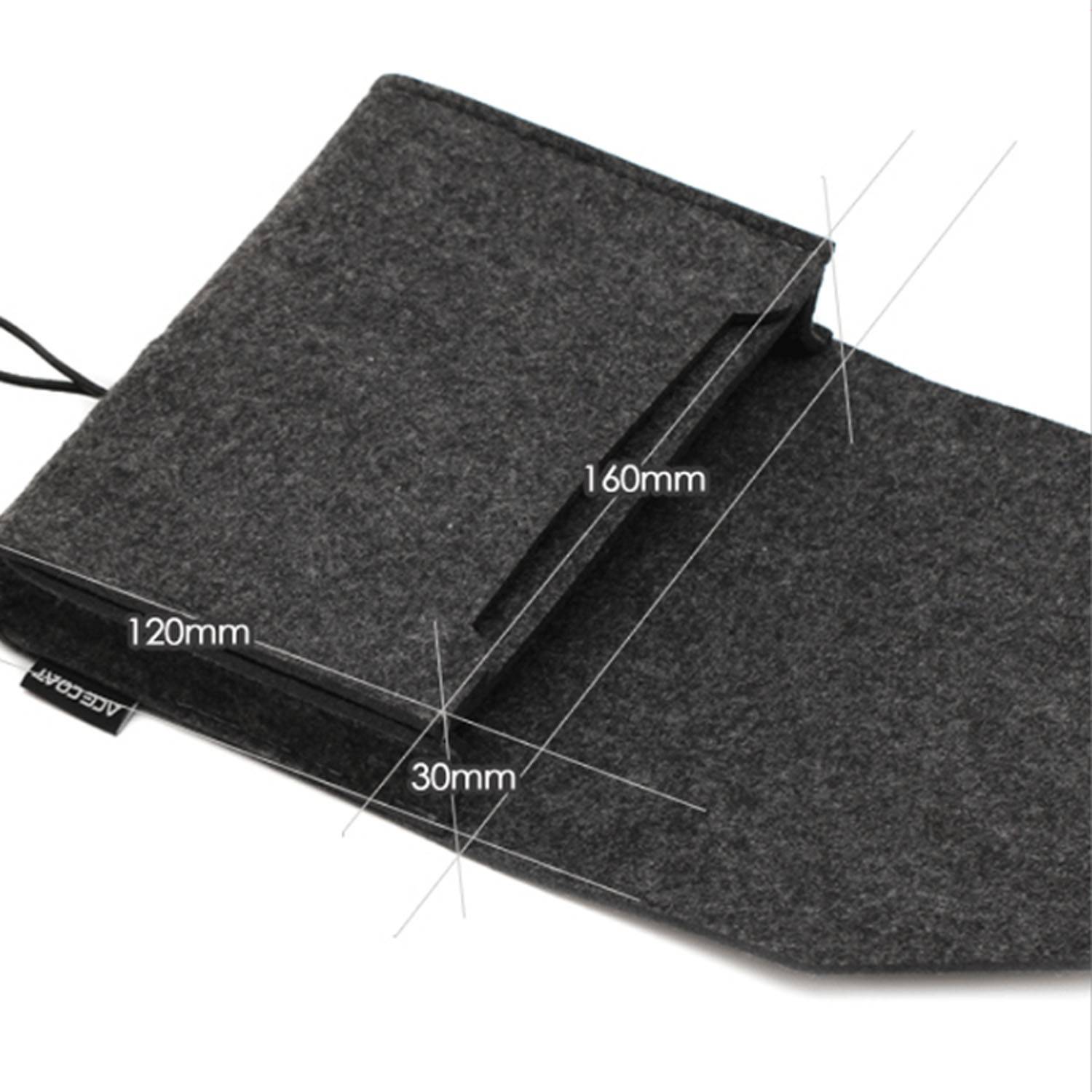 Portable Felt Power Adapter Storage BagProtective Case 5