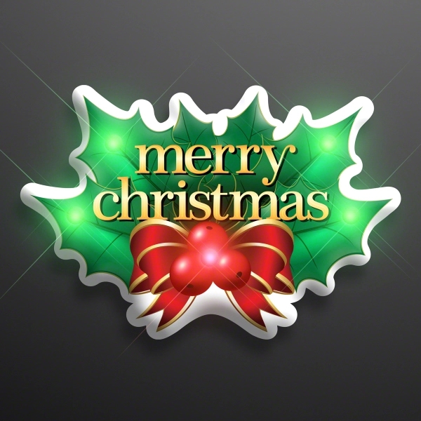 LED Merry Christmas Flashing  Lights 1