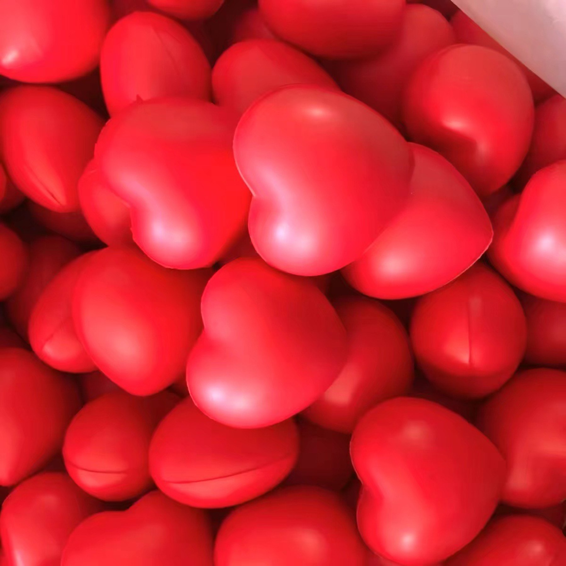 Pu Slow Rebound Stress Relieving Toy Peach Heart Stress Ball 3