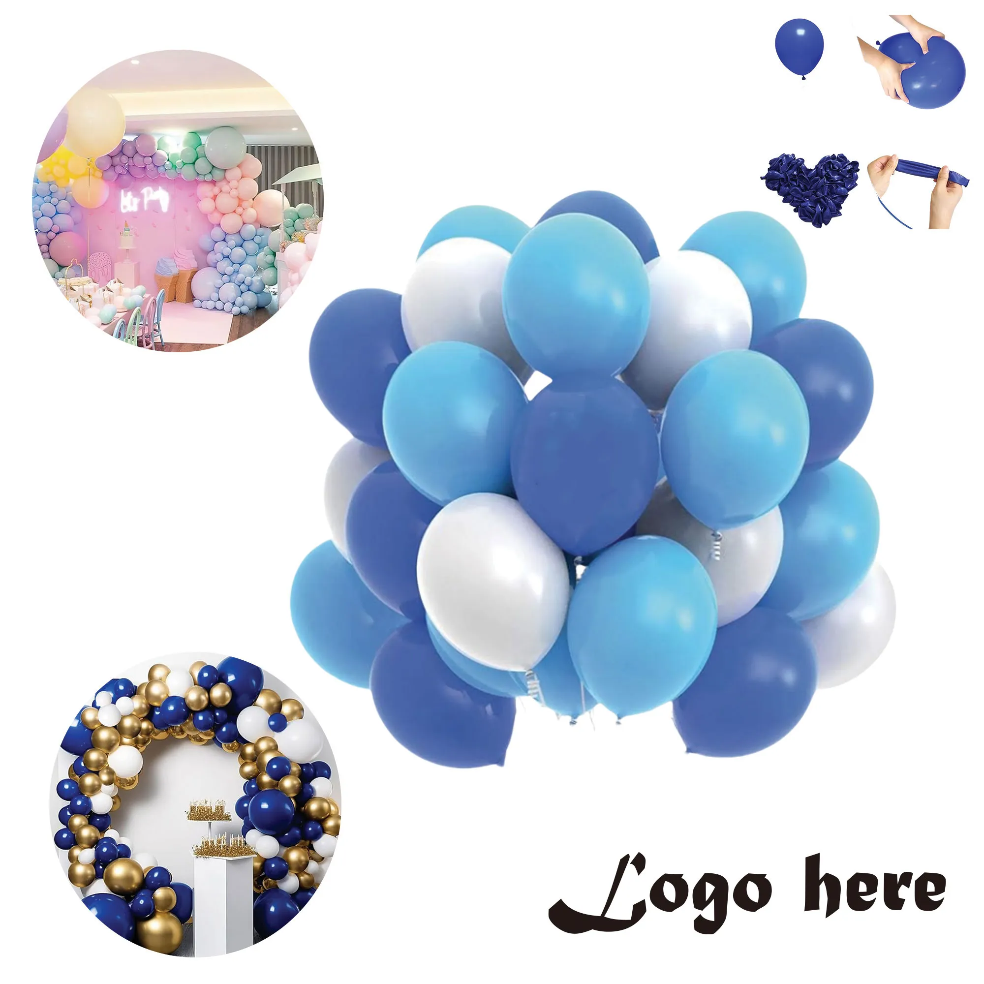 12" Custom Latex Balloon