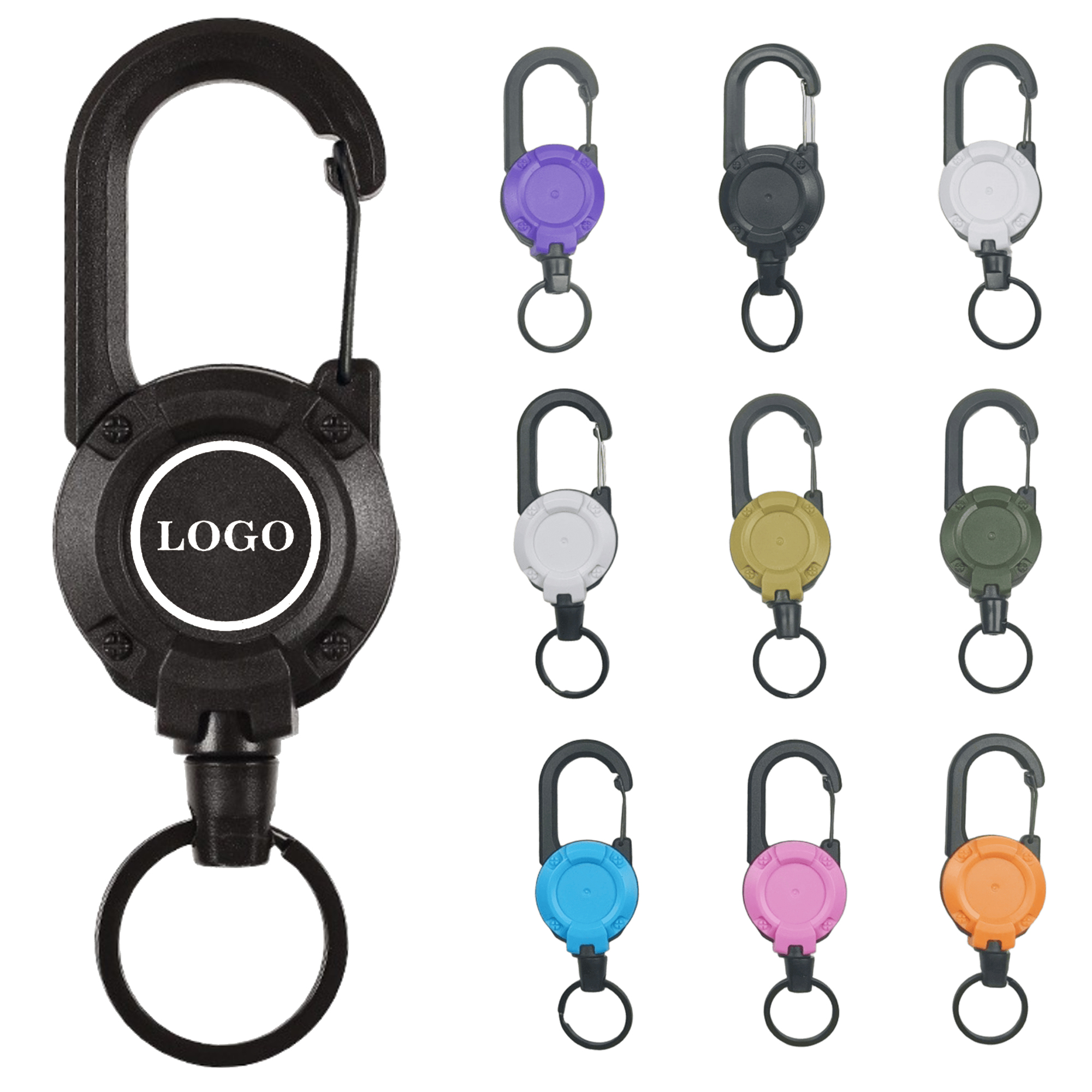 Wire Rope Easy Pull Buckle Keychain 1