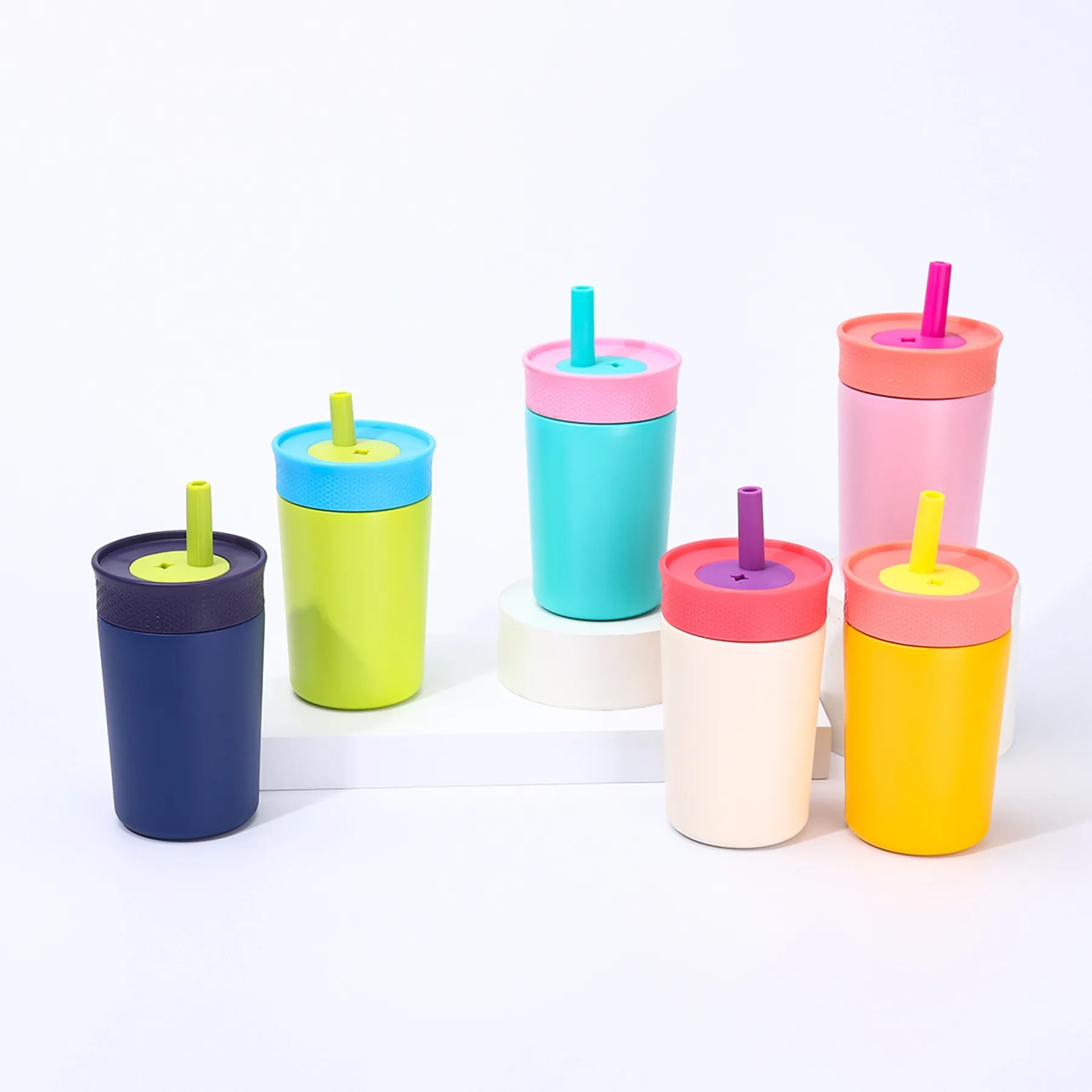 12 Oz. Stainless Steel Kid Vacuum Water Tumbler with Straw 15