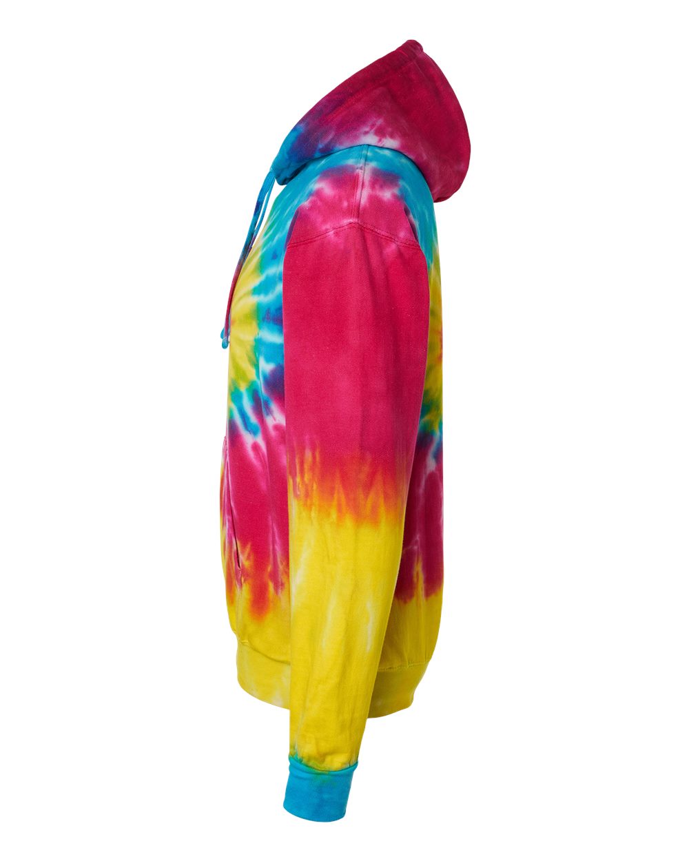Unisex Tie-Dyed Hooded Sweatshirt - 8777 22