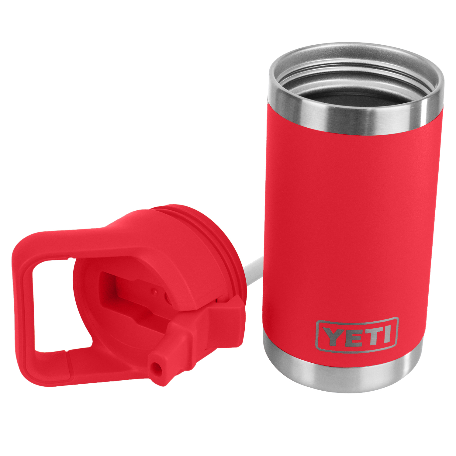 12 Oz YETI® Rambler Stainless Steel Insulated Kids Water Bottle w/ Straw Cap 3