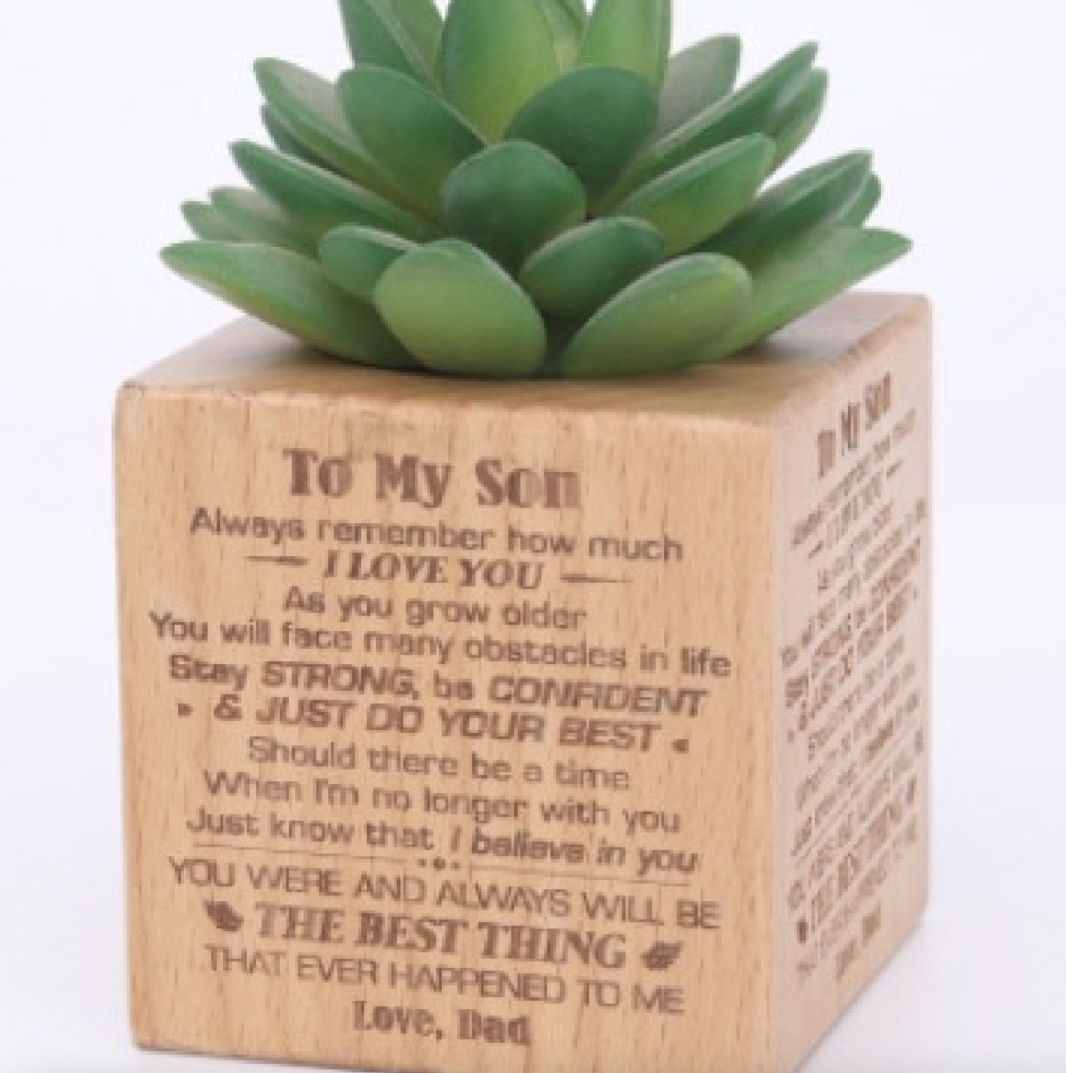 Wooden Flower Pot 2