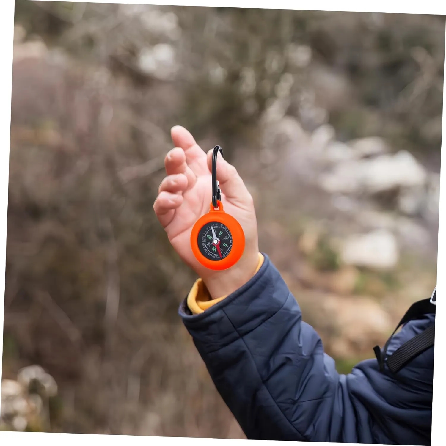 Pocket Compass for Hiking and Backpacking 5