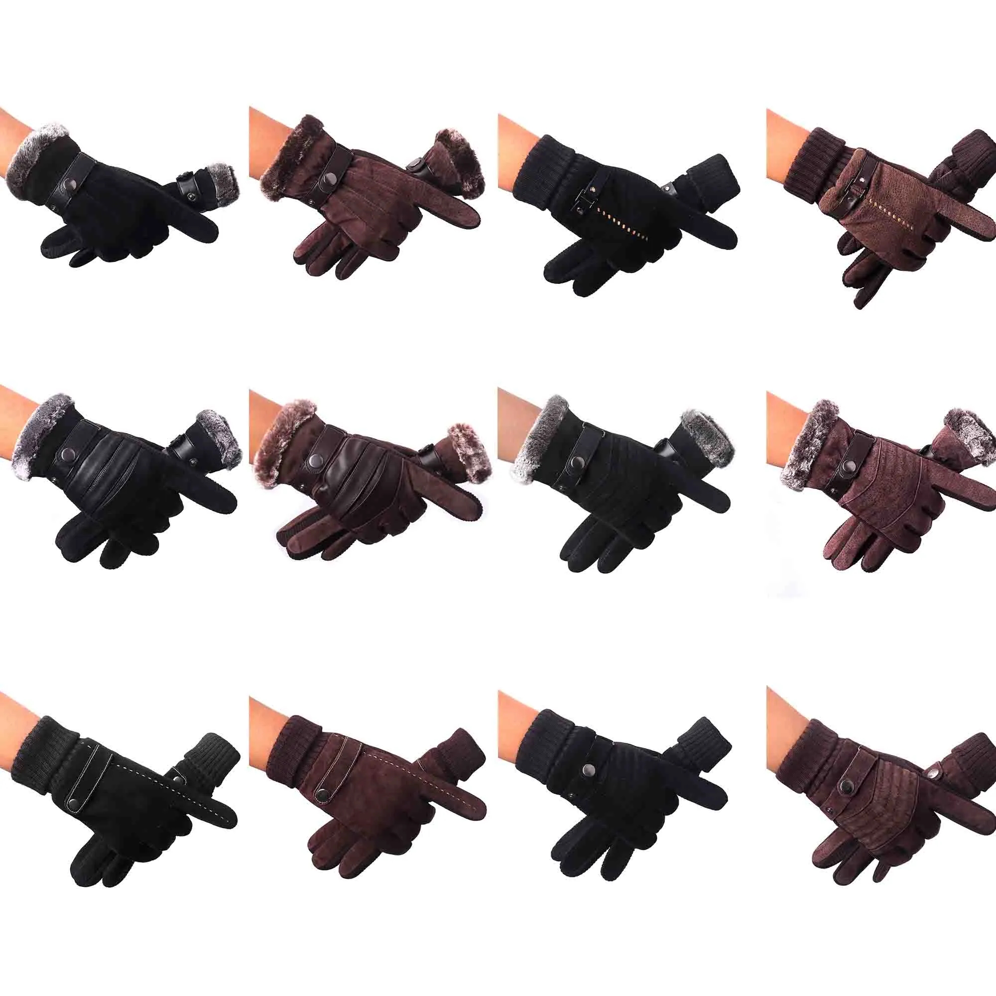 Winter Windproof Thermal Touch Screen Cycling Gloves 4