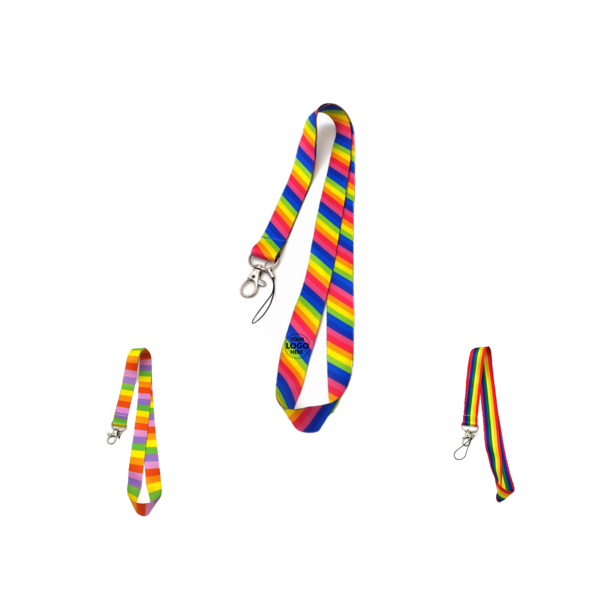 Versatile Polyester Cartoon Phone Lanyard 1