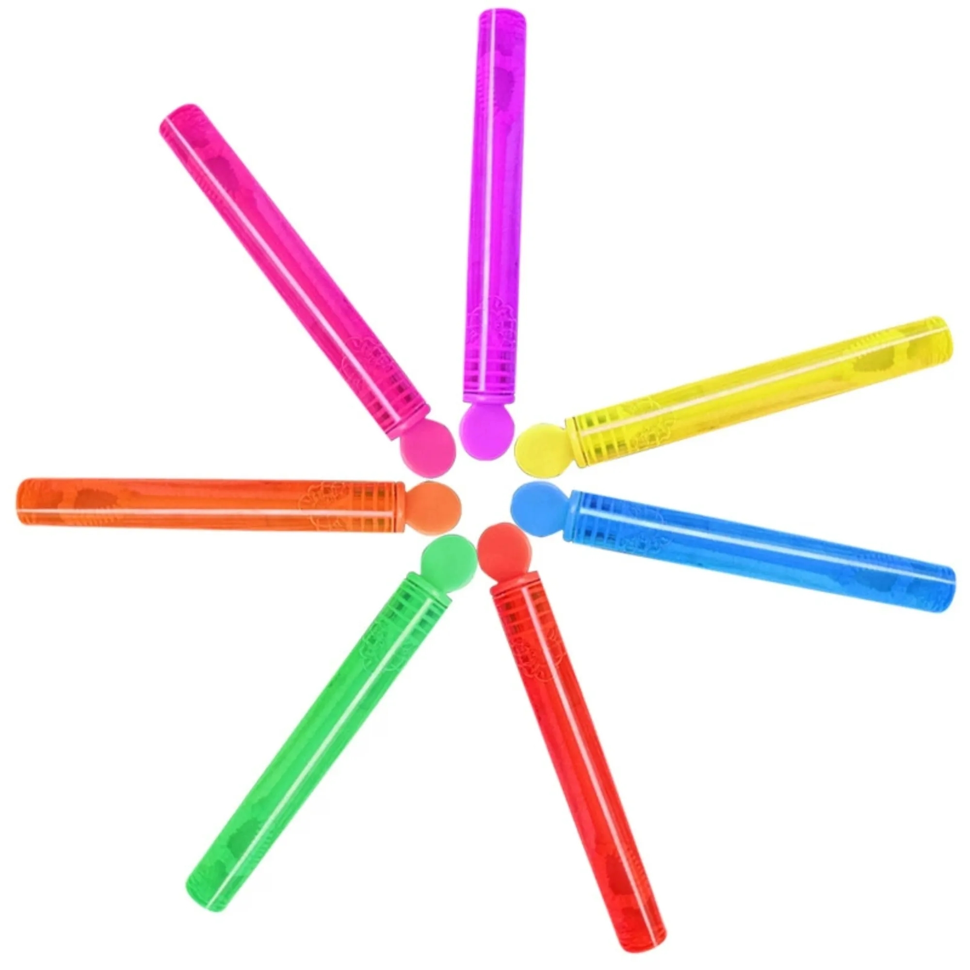 Empty Colorful Bubble Wands Assortment Party Concert 2