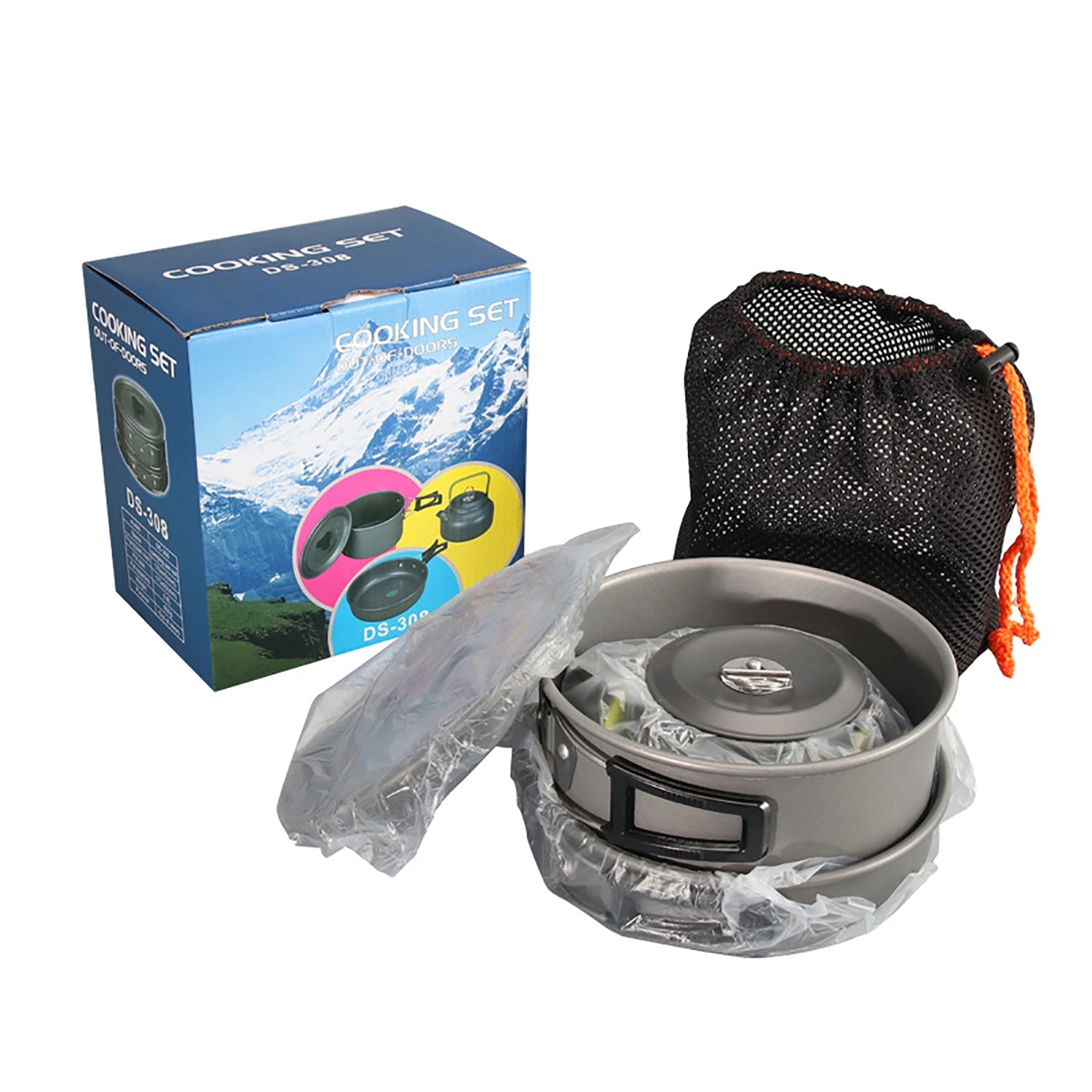 Portable Camping Cooking Set 5