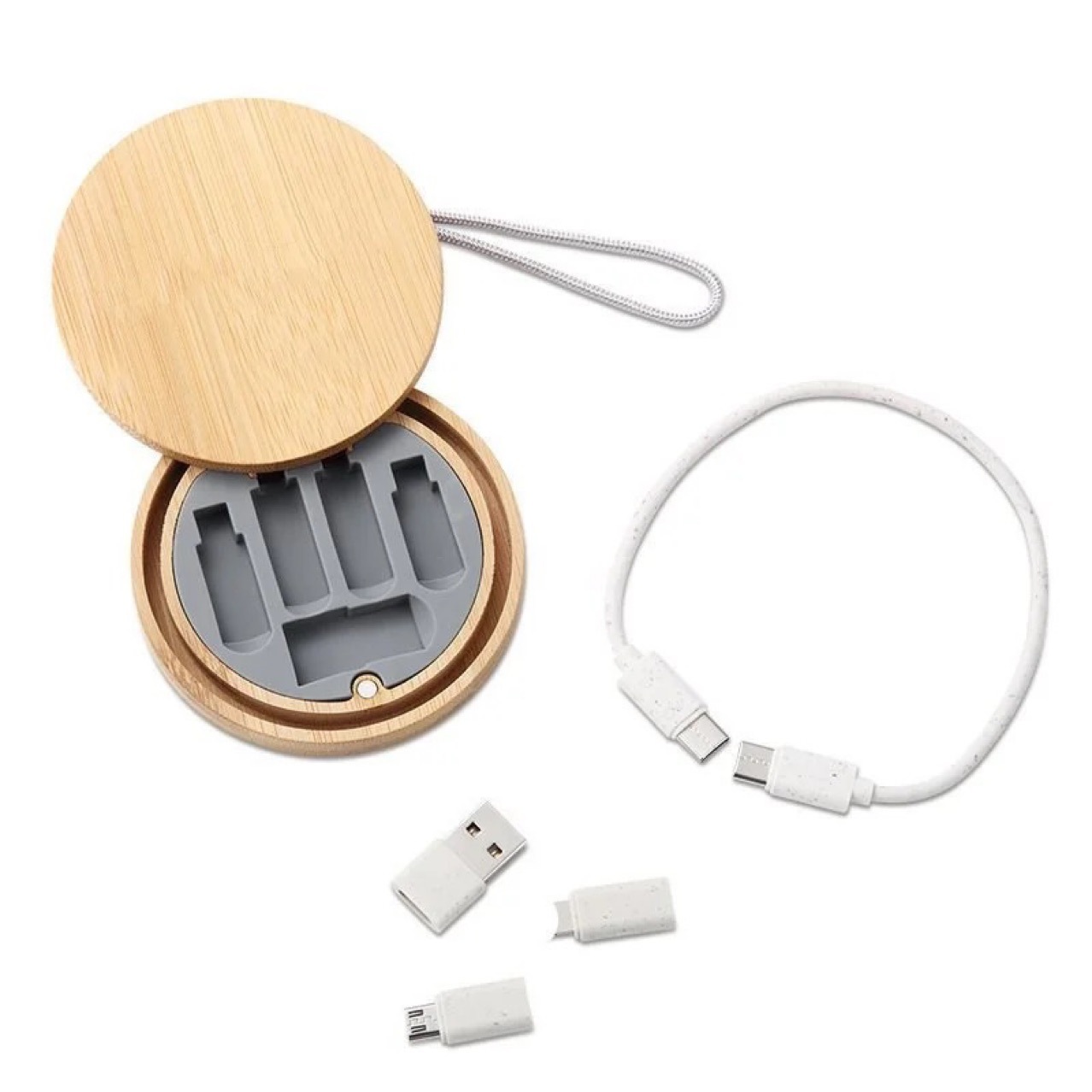 Bamboo Multi USB Charging Cable Kit 5