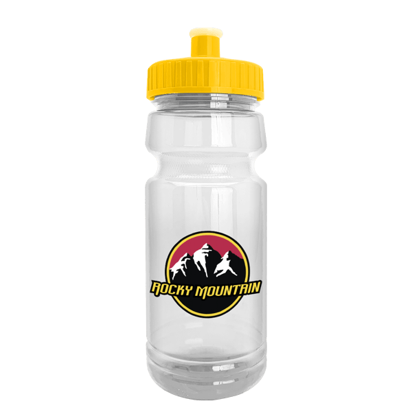 Wheely 24oz Transparent Bike Bottle w/Push-Pull Lid 4