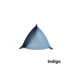 Large Triangular PU Leather Foldable Holder With Metal Clasps 6