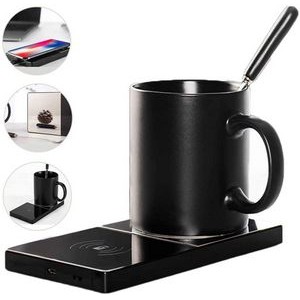2-In-1 Smart Coffee Mug Warmer/Wireless Charger 2