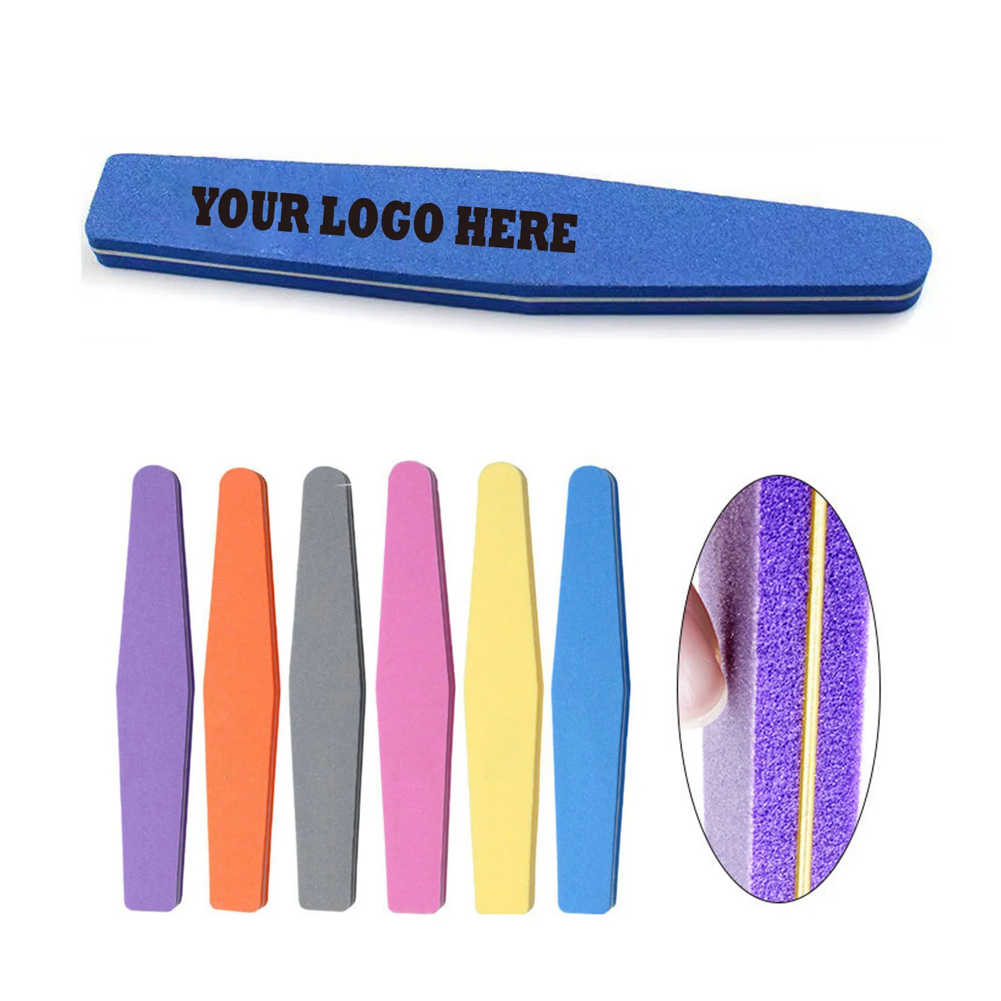 Sponge Polishing Nail File 4