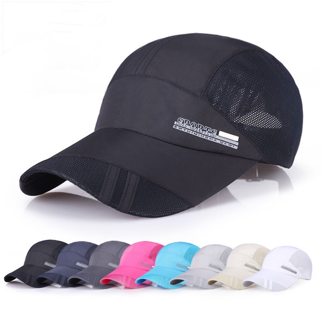 Quick Drying Baseball Cap Mesh Sun Hats 5