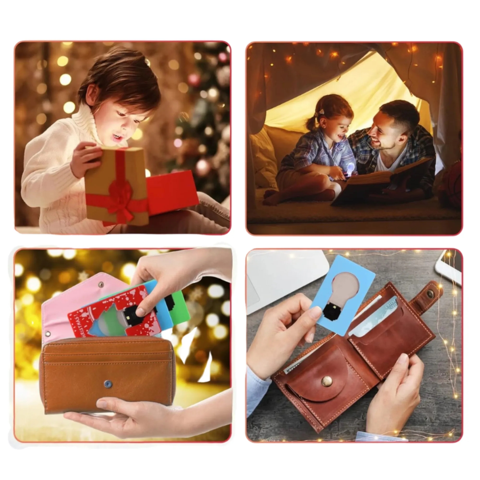 Mini Luminous Folding Card Night Light 4