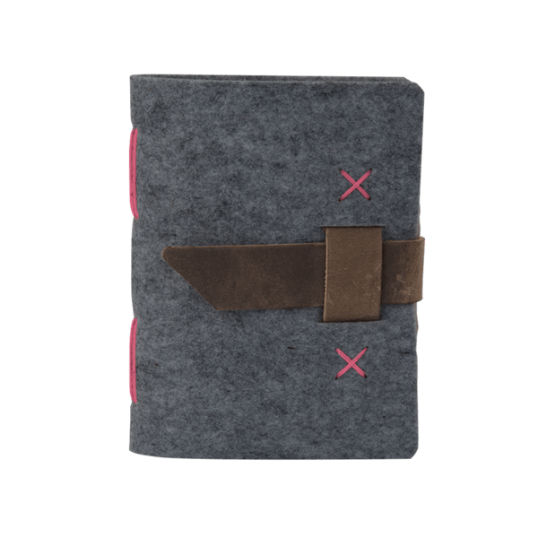 Harlequin Felt Journal 33