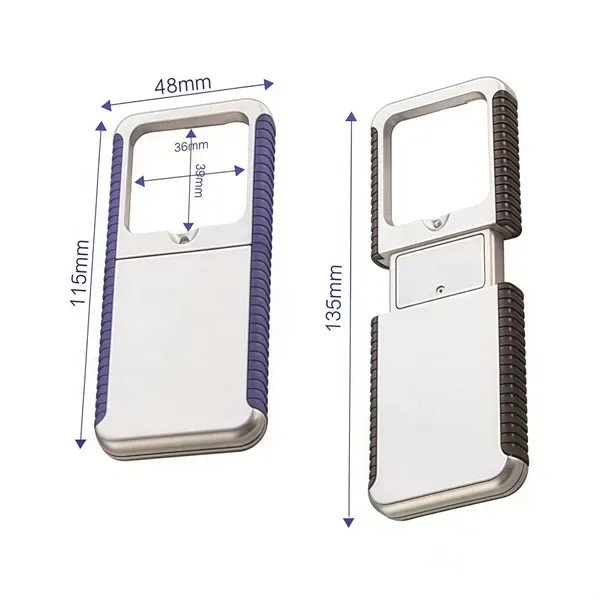 LED Retractable Magnifier - Portable Magnifying Glass 4